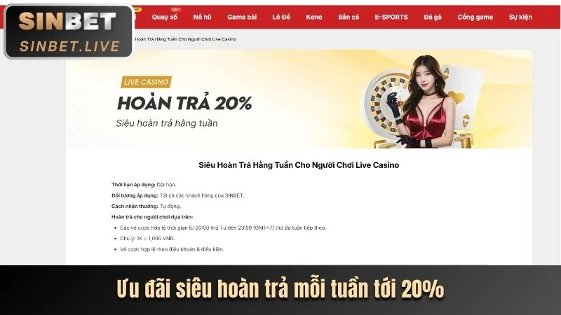 Các loại ưu đãi ek88 chính thức